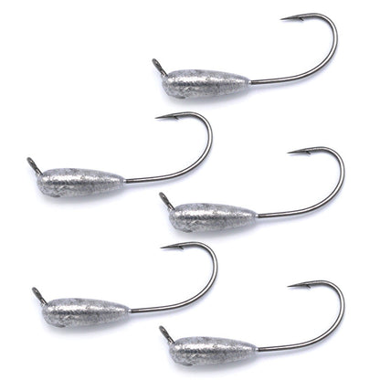 60 Degree Tube Bait Jig Head Pack of 4