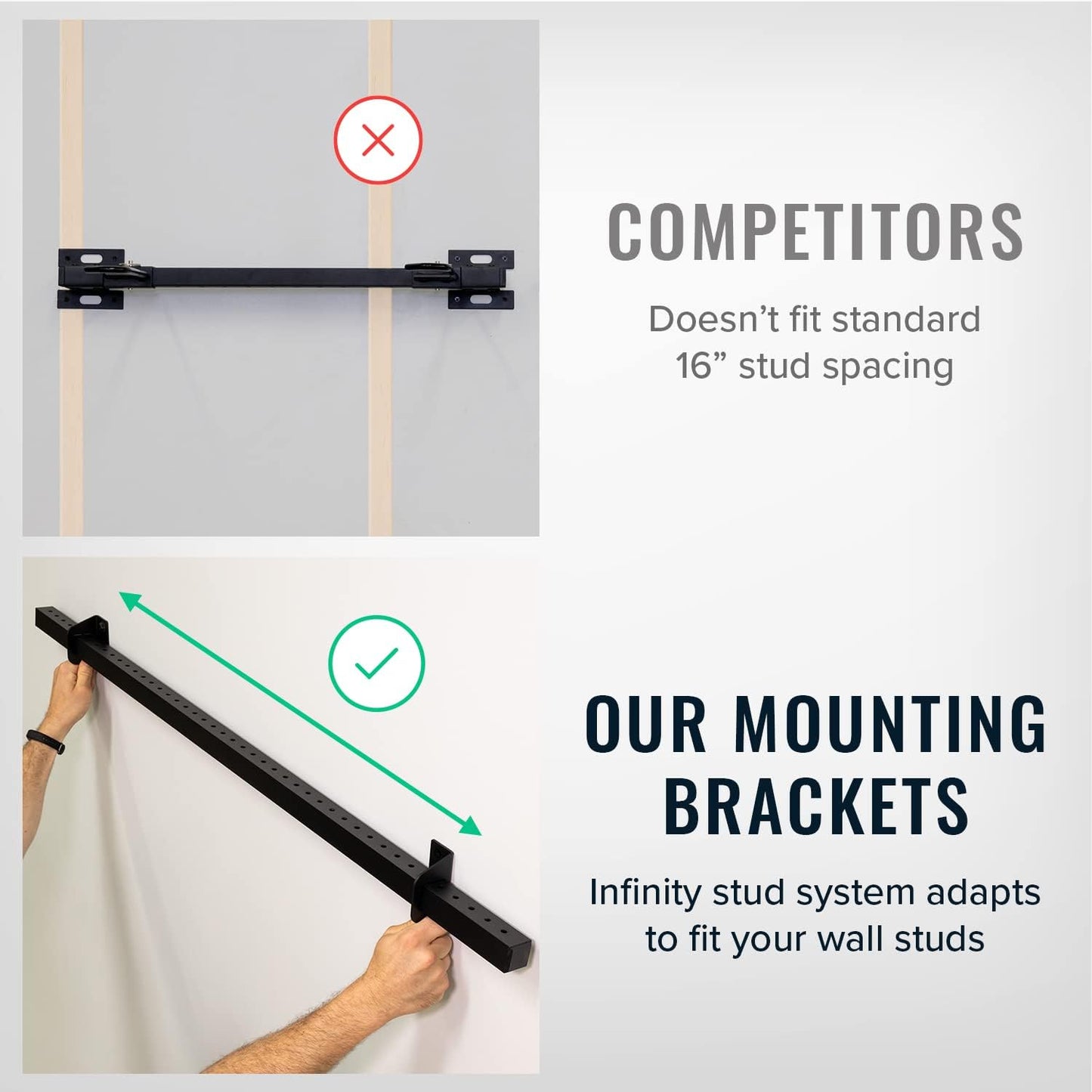 G-Bike Solid Shelf Wall Storage System | Holds 5 Bikes