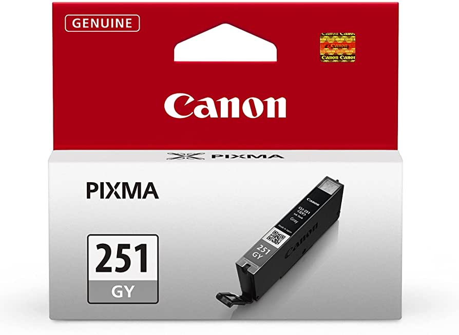 New, Pre-Owned - Canon CLI-251XL Gray Ink Cartridge