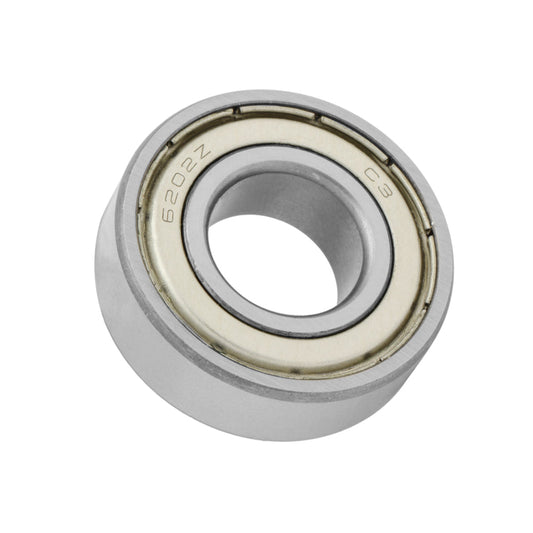 6202 - Deep Groove Radial Ball Bearing, 0.591" Bore (ID)