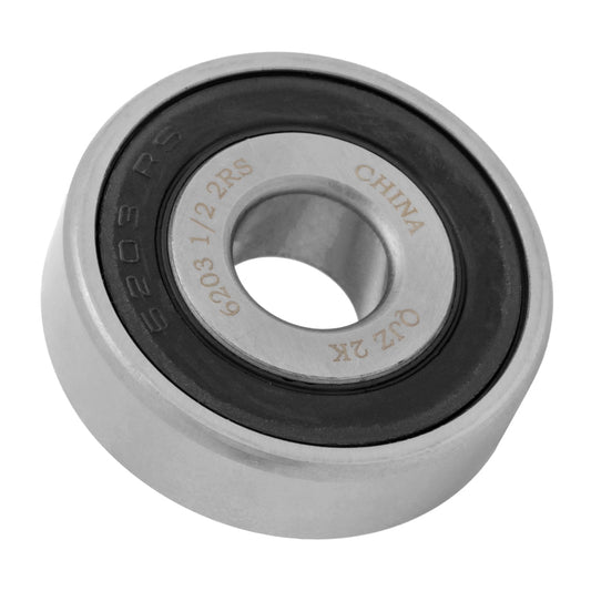 6203-1/2 - Deep Groove Radial Ball Bearing, 0.5" Bore (ID)