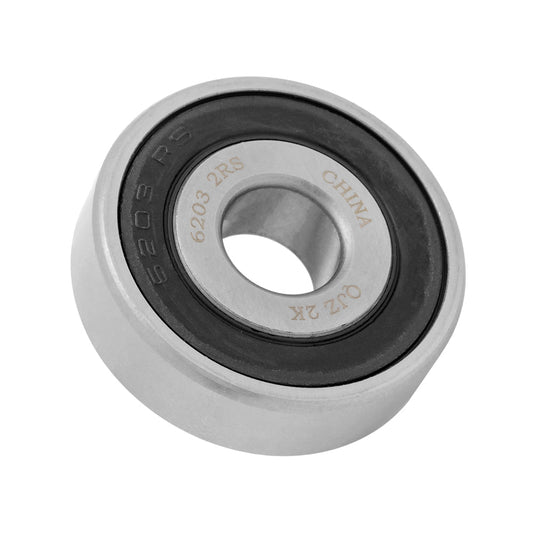 6203 - Deep Groove Radial Ball Bearing, 0.669" Bore (ID)