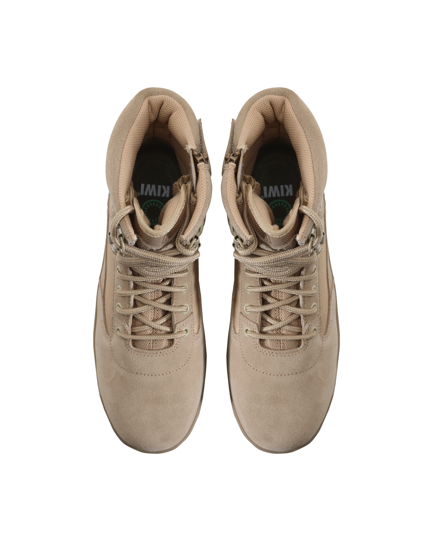 Kiwi Durable Sand Suede 6.5" Composite Toe Zipped Water Resistant Tactical Boots [68200]