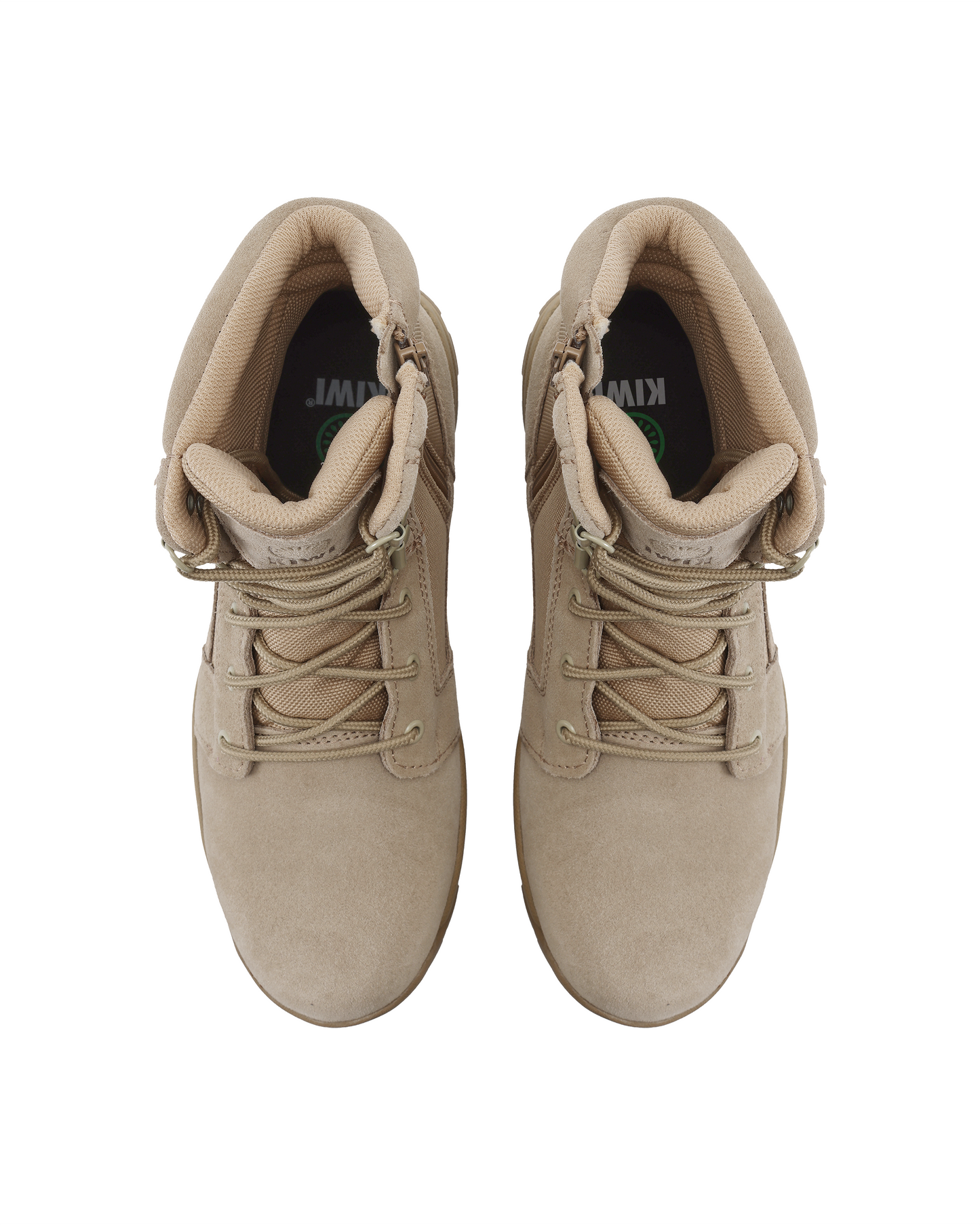 Kiwi Rugged Sand Suede 7" Zipped Water Resistant Tactical Boots [62200]