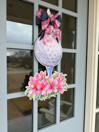 Fairway Floral- Door Hanger
