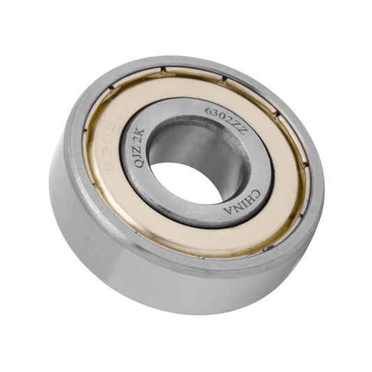 6302 - Deep Groove Radial Ball Bearing, 0.591" Bore (ID)