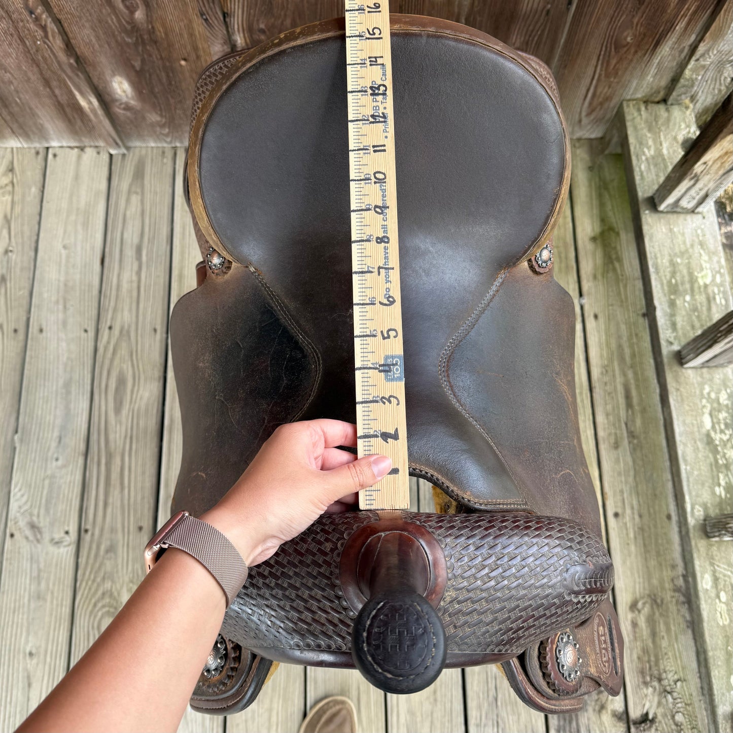 15" DHS All Around Saddle
