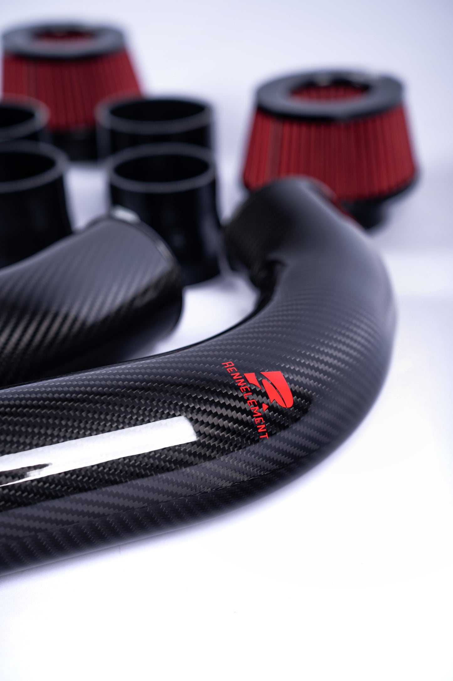 RENNELEMENT G90/G99 M5 BMW Dry Carbon Fiber Front Mount Intake