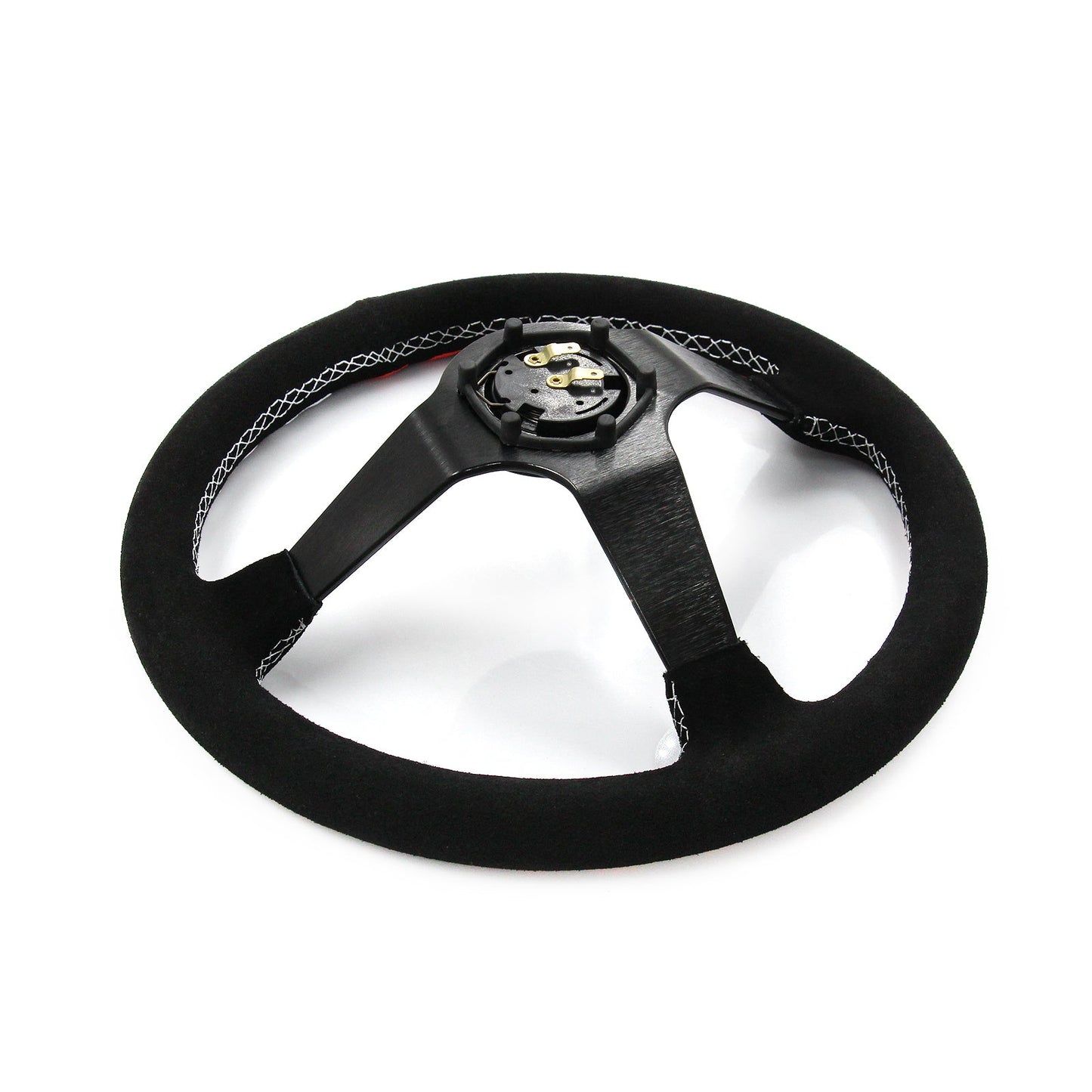 Have Faith 350mm Steering Wheel + Short Hub Adapter Kit For Acura Honda Accord Civic CR-Z