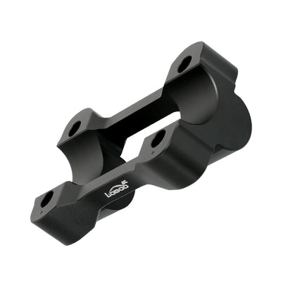 LOBOO Handlebar Risers for Honda CB500X (2019-on) / NX400 (2024-on) – 0.78 in CNC Aluminum Bar Riser Kit, Black Anodized Finish