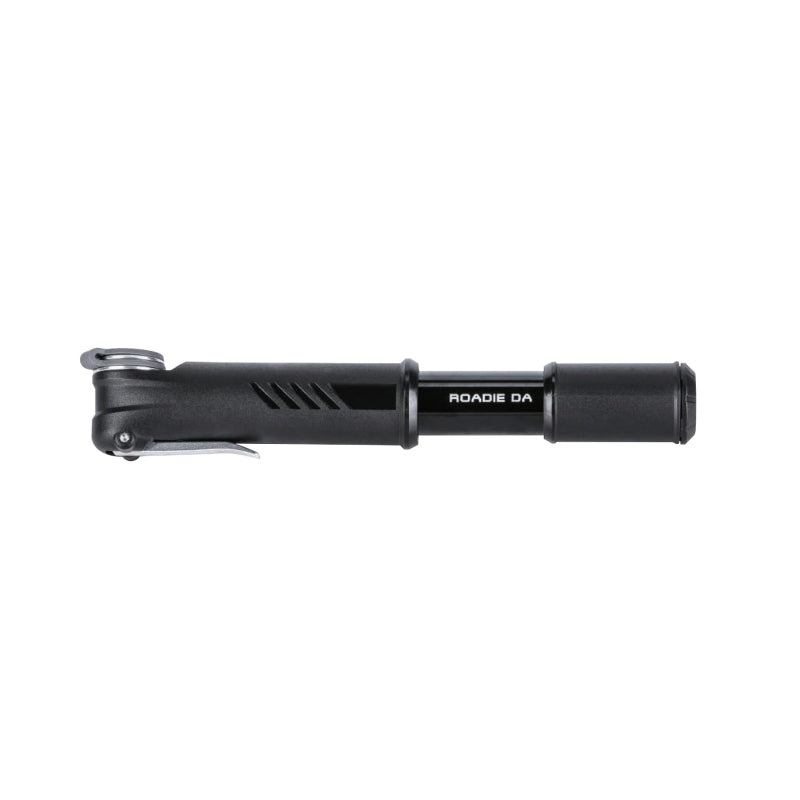 Topeak Mini Roadie DA Hand Pump PV 120psi 7.2` Aluminum Black