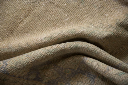 6x9.5 Vintage Distressed Oushak Carpet