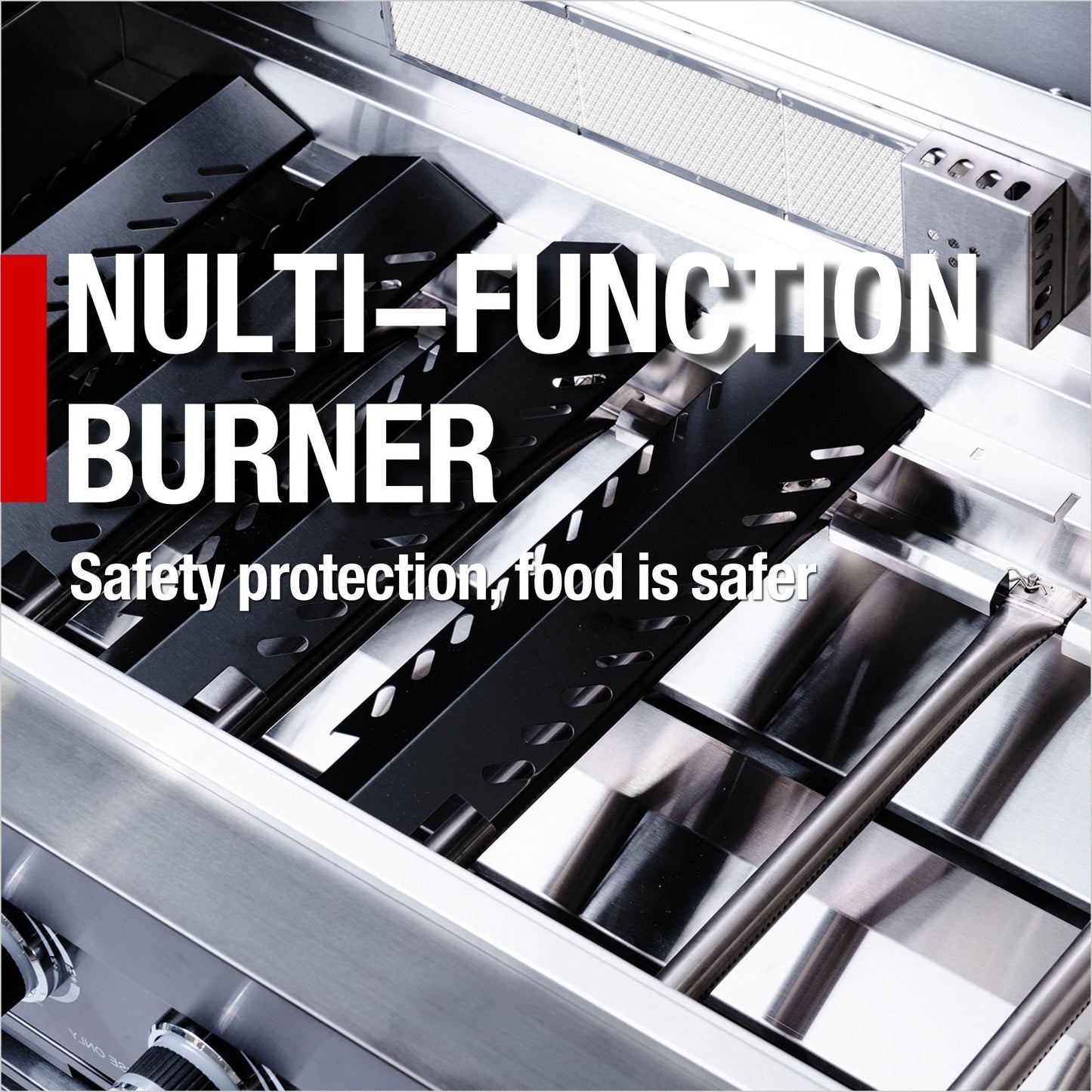 NG 85" 4-Burner 72,000 BTU Black Outdoor Kitchen Island Grill + Refrigerator + Sink