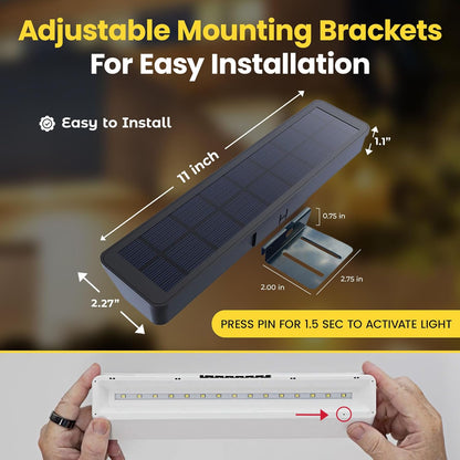 Solar Sign Lights for Advertising and Real Estate BICSSL-01