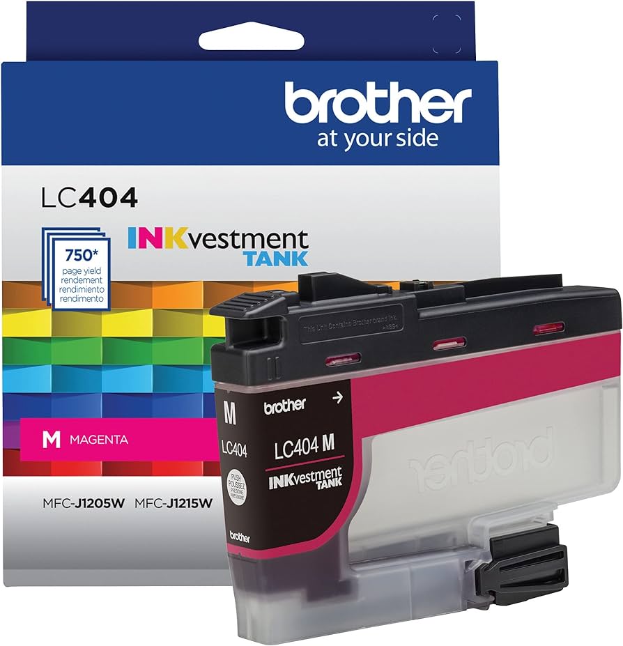 New, Pre-Owned - Brother LC404 Magenta Ink Cartridge