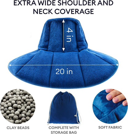 Microwavable Heating Wrap Magma, Space Blue