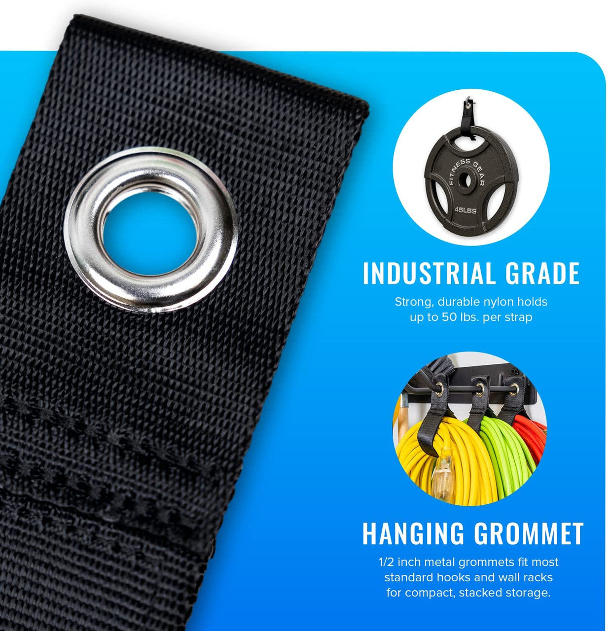 Adjustable Utility Straps | 3-Pack