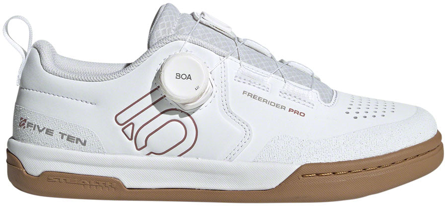 Five Ten Freerider Pro BOA Flat Shoes - Women's  FTWR White/Warm Clay/Gray Three 7
