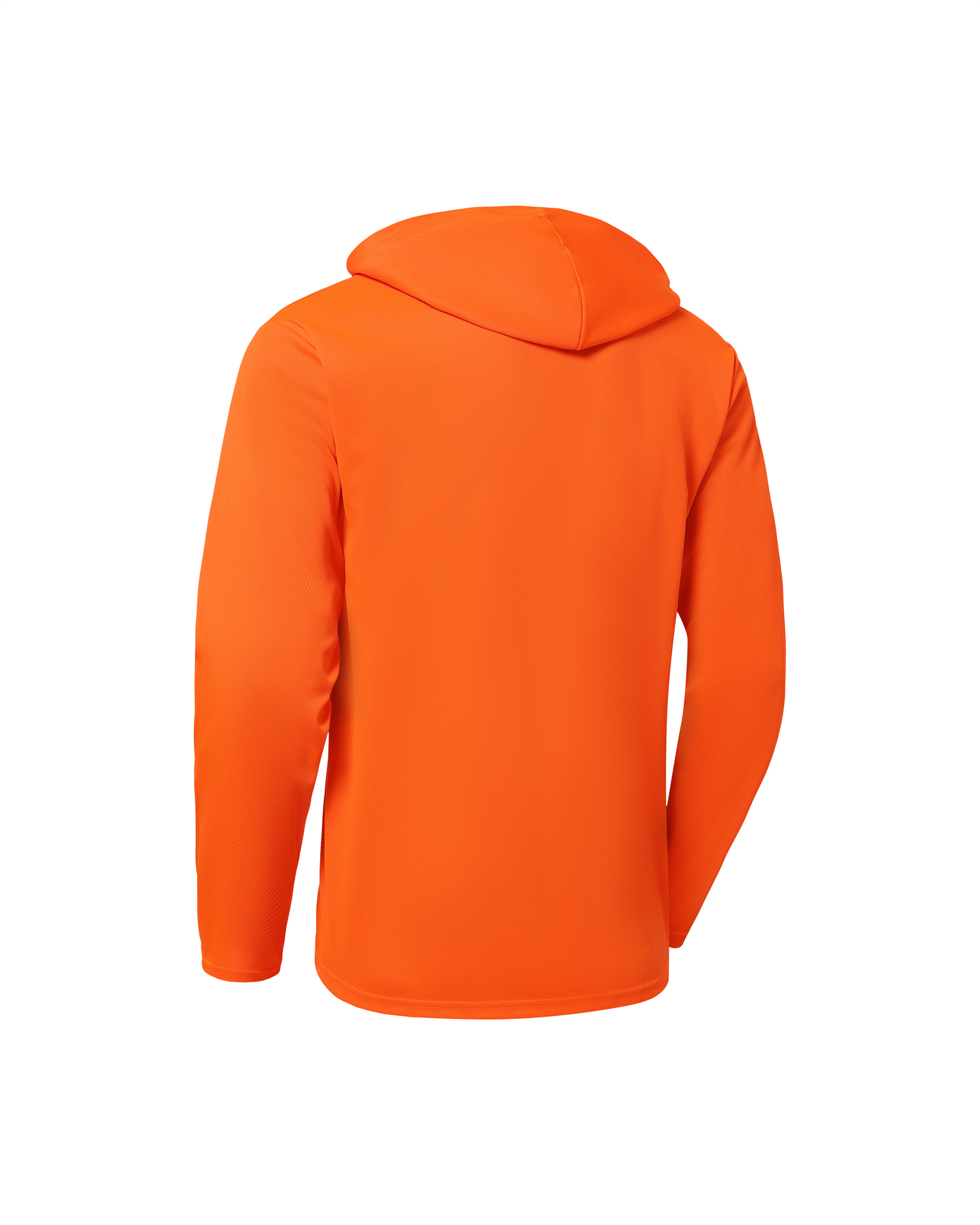 Kiwi High Visibility Orange Long Sleeve Safety Hoodie [75100]