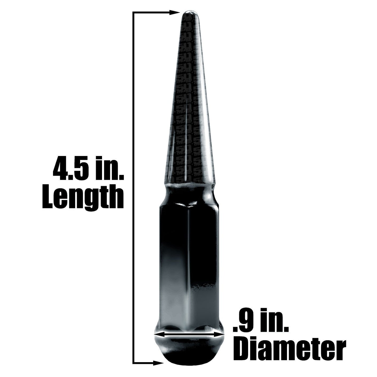 4.5 Inch Spike Lug Nut Singles