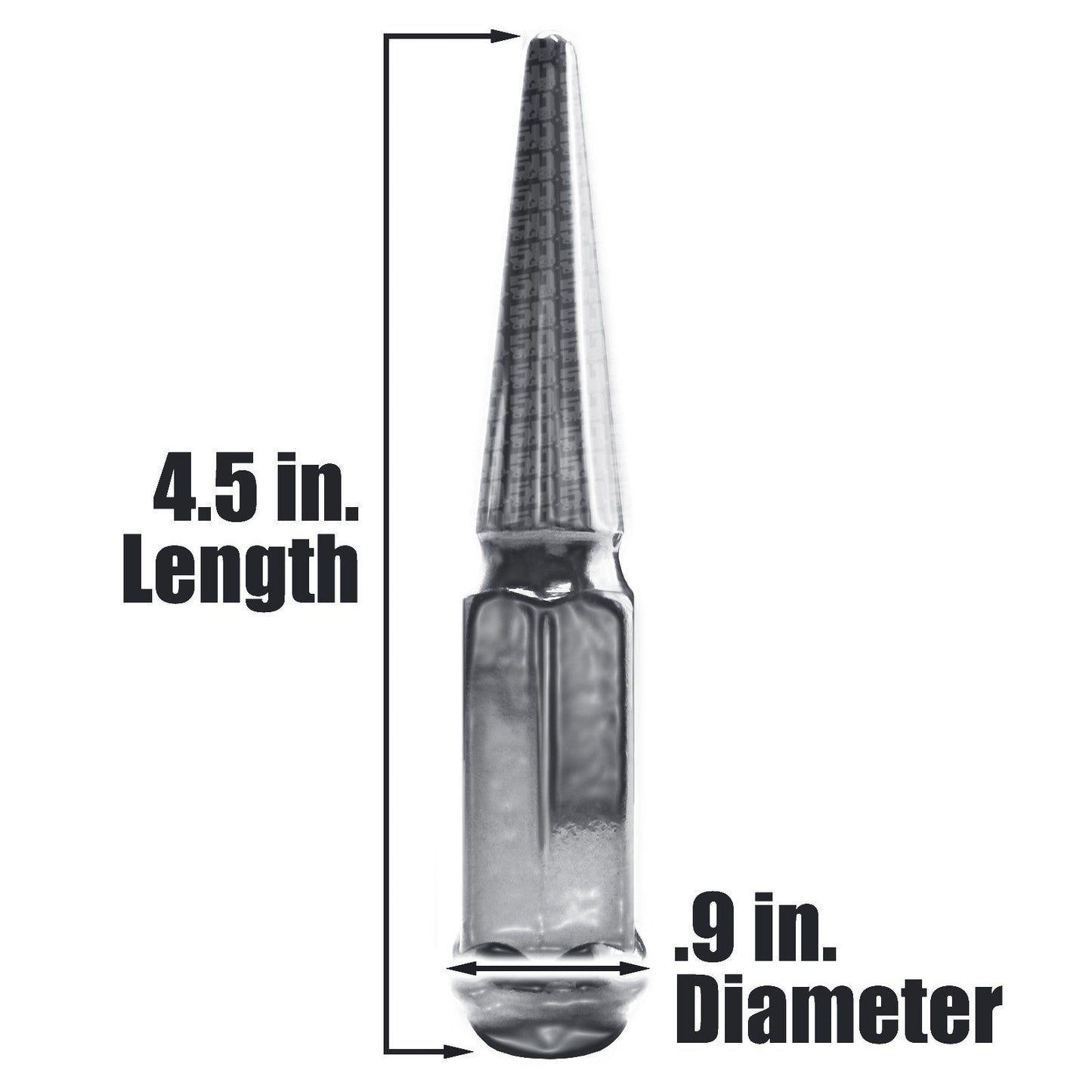 4.5 Inch Spike Lug Nut Singles
