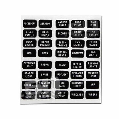6 Way Screw 12V Fuse Block with Ground Terminals