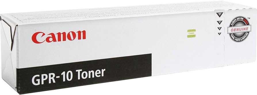 New, Pre-Owned -  (GPR-10) Black Toner Cartridge, 7814A003