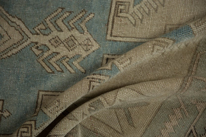 4.5x8.5 Vintage Distressed Oushak Rug