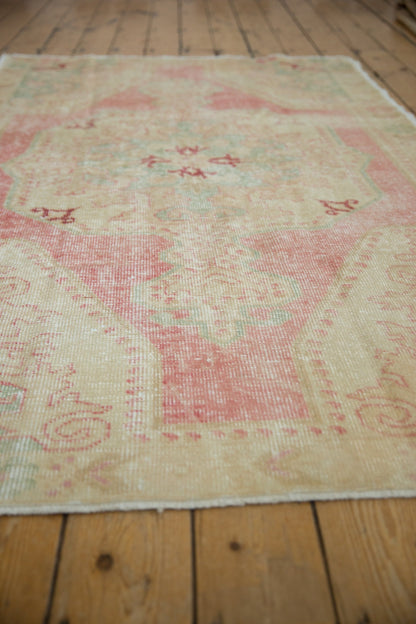 4.5x7 Vintage Distressed Oushak Rug