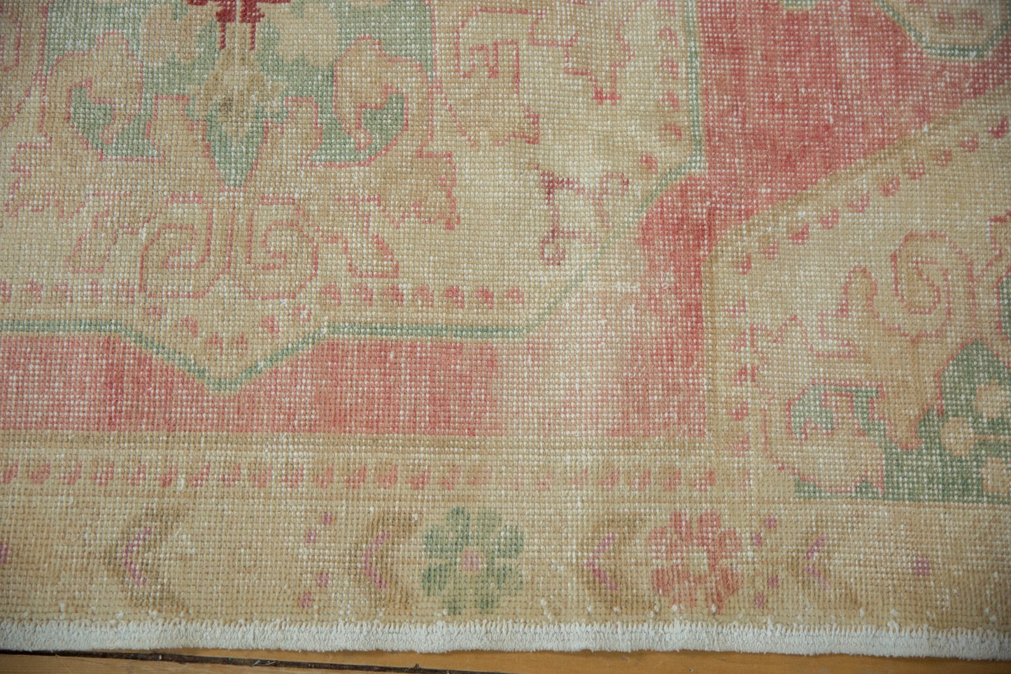 4.5x7 Vintage Distressed Oushak Rug