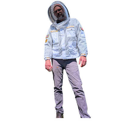 Professional Three Layer Ventilated Beekeeping Jacket
