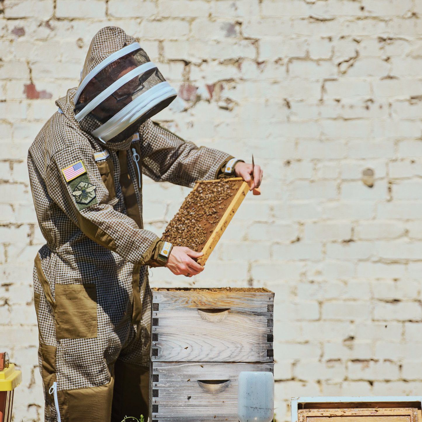 Professional Triple Layer Ventilated Full Beekeeping Suit