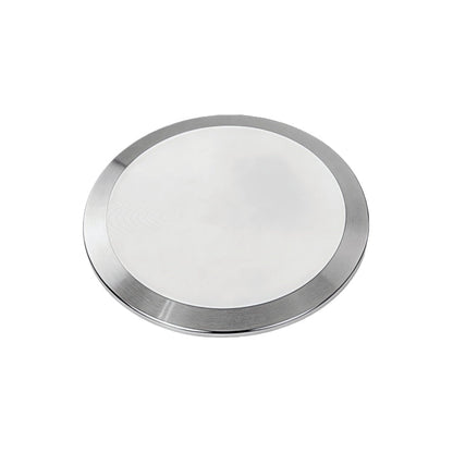 8.000" Tri-Clamp Solid End Cap - (16AMP) - 304 Stainless
