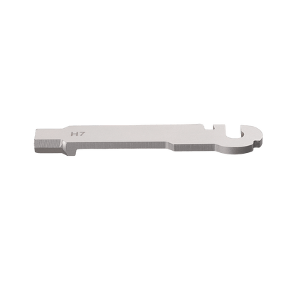 7mm Hex Wrench- Long, 2 slots