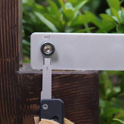 7mm Hex Wrench- Long, 2 slots