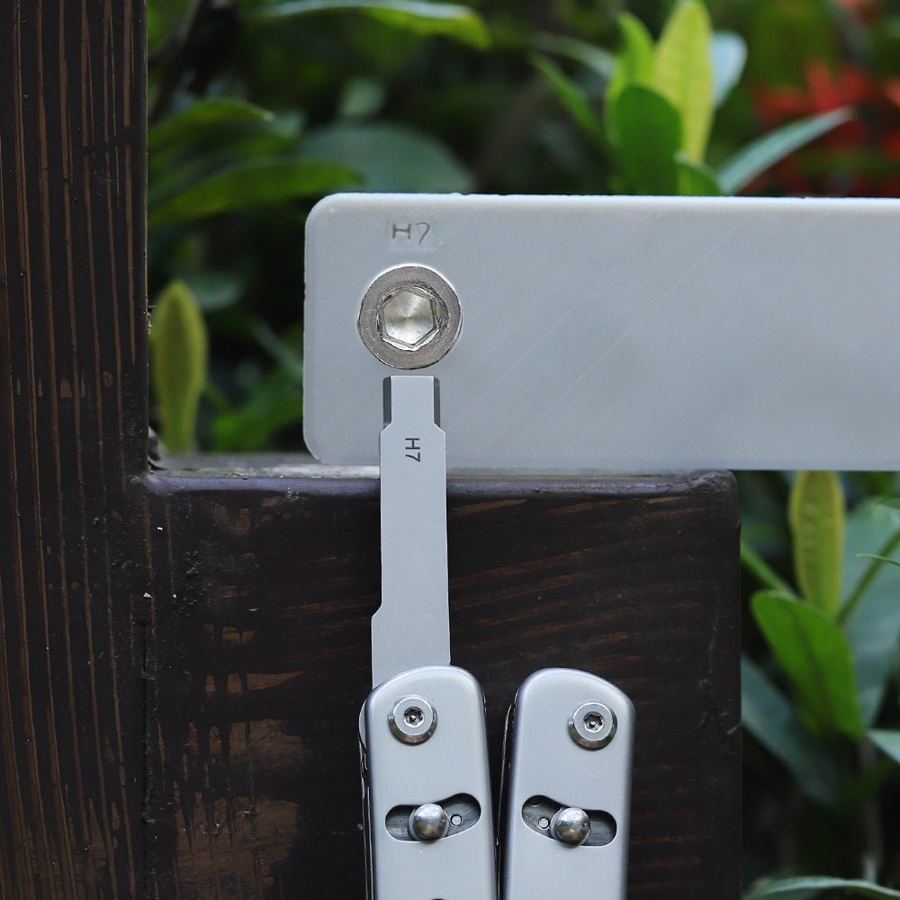 7mm Hex Wrench- Long, 2 slots