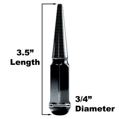 3.5 Inch Spike Lug Nut Singles
