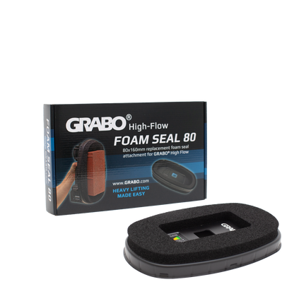 GRABO HighFlow Mini Oval Foam Seal 80x160mm for Small Brick