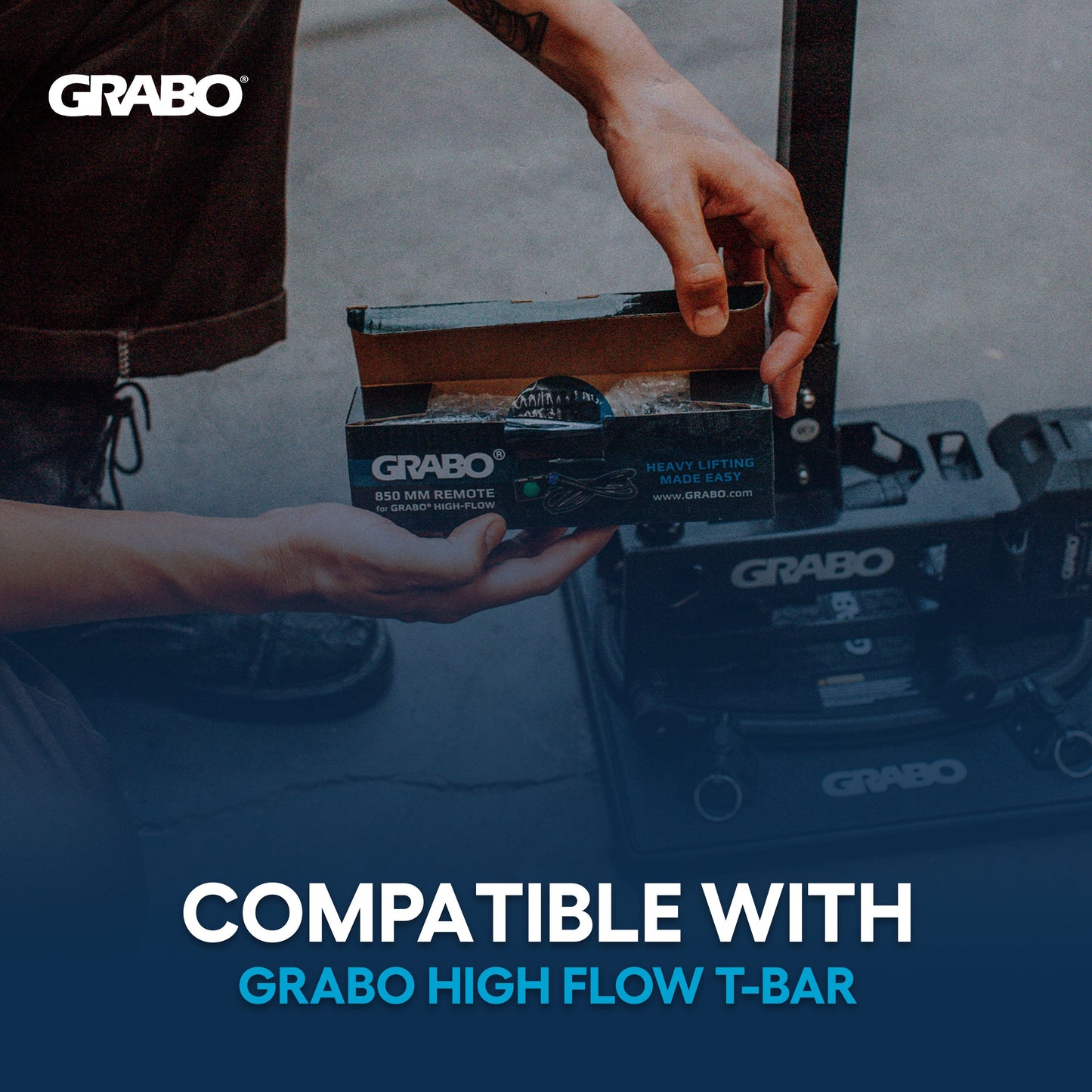 GRABO HighFlow 850mm Wired Remote Cable