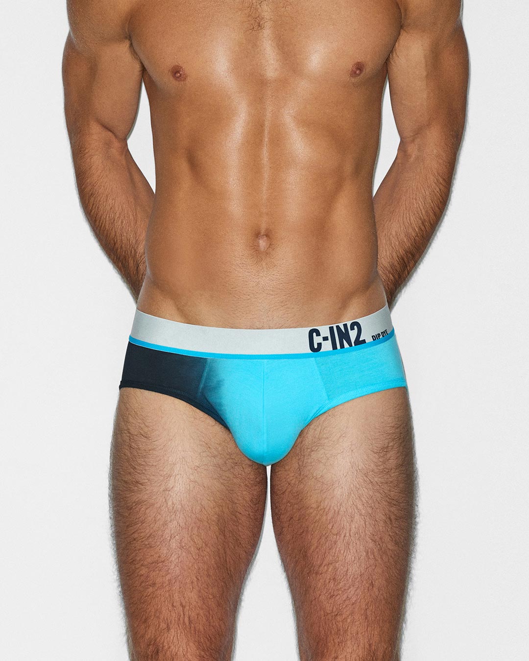 Dip Dye Low Rise Brief Storm Blue