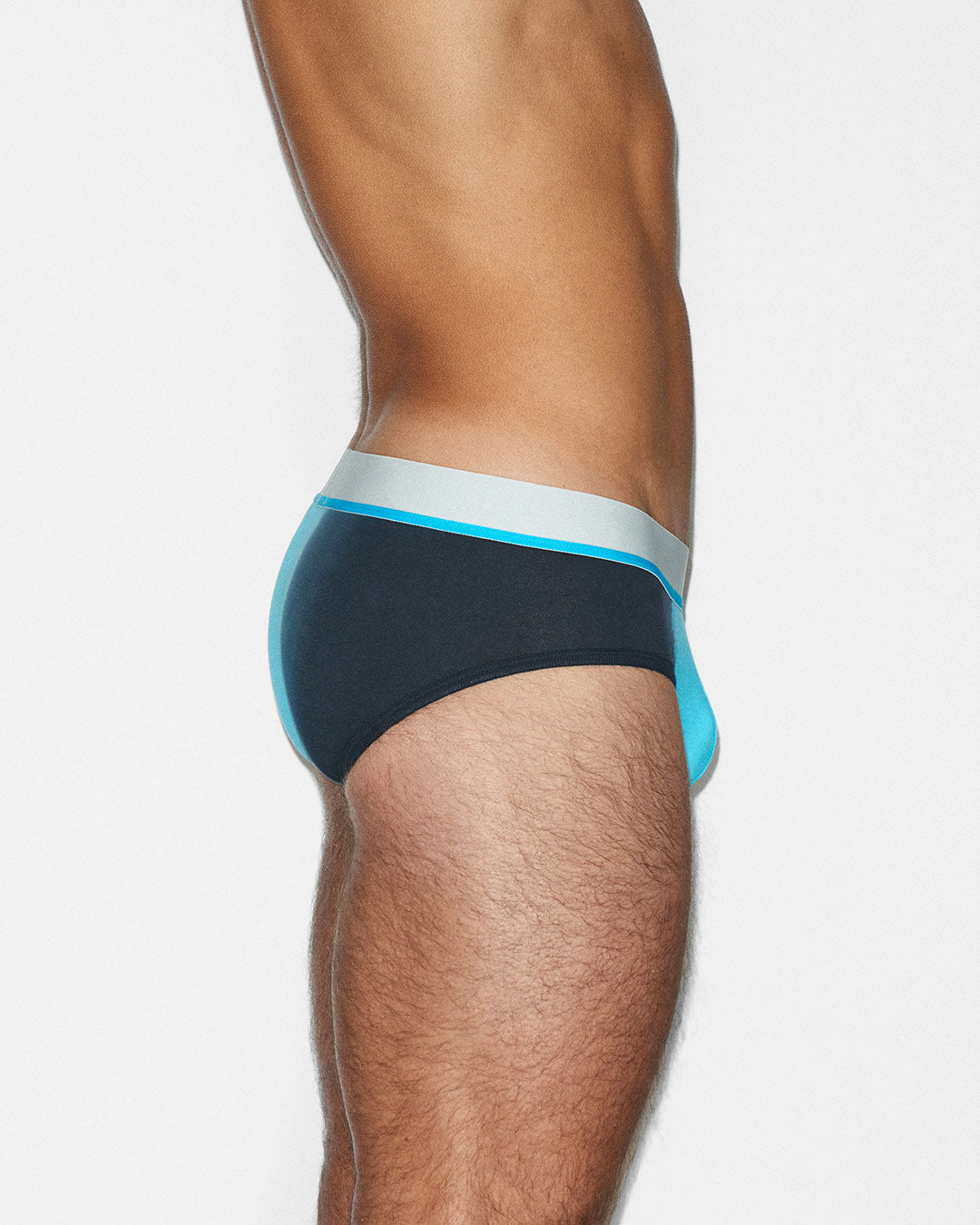 Dip Dye Low Rise Brief Storm Blue