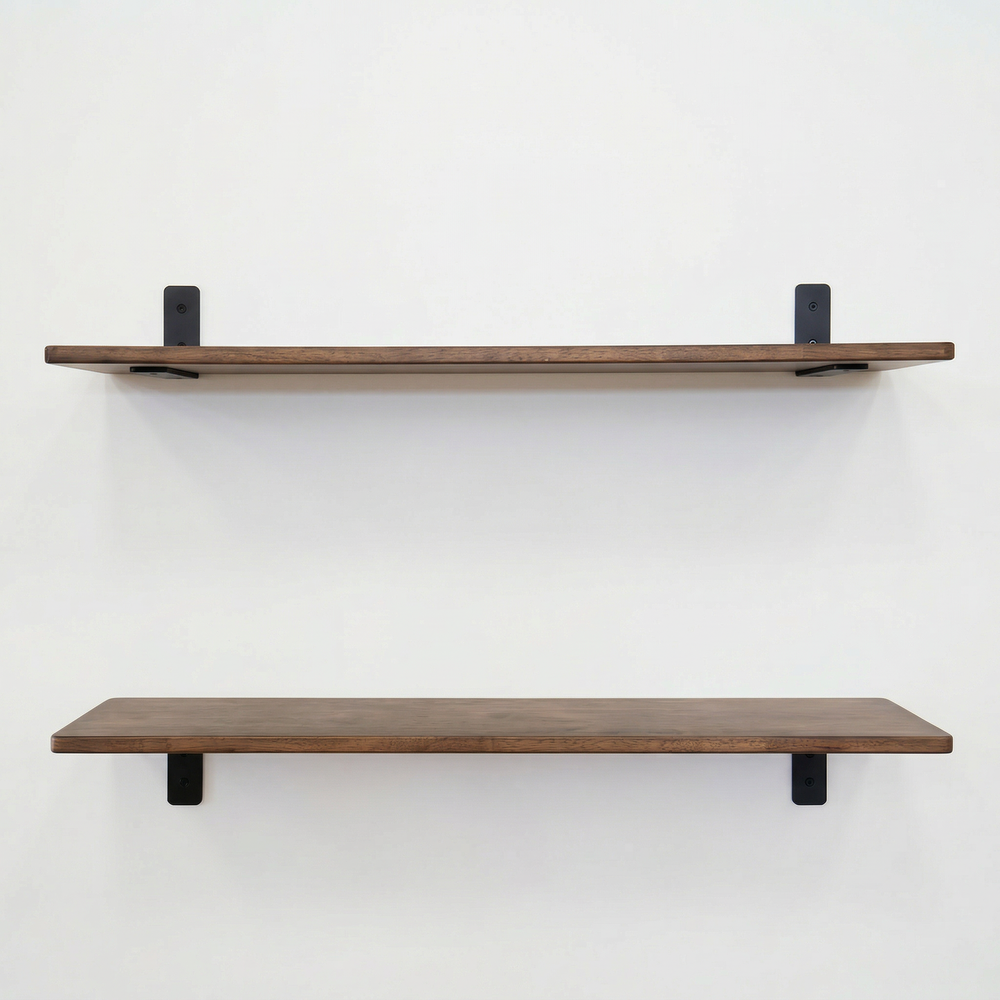 Kingsley Wood Shelf and Bracket Kit| Heavy Duty 8" and 12" Wall Shelves