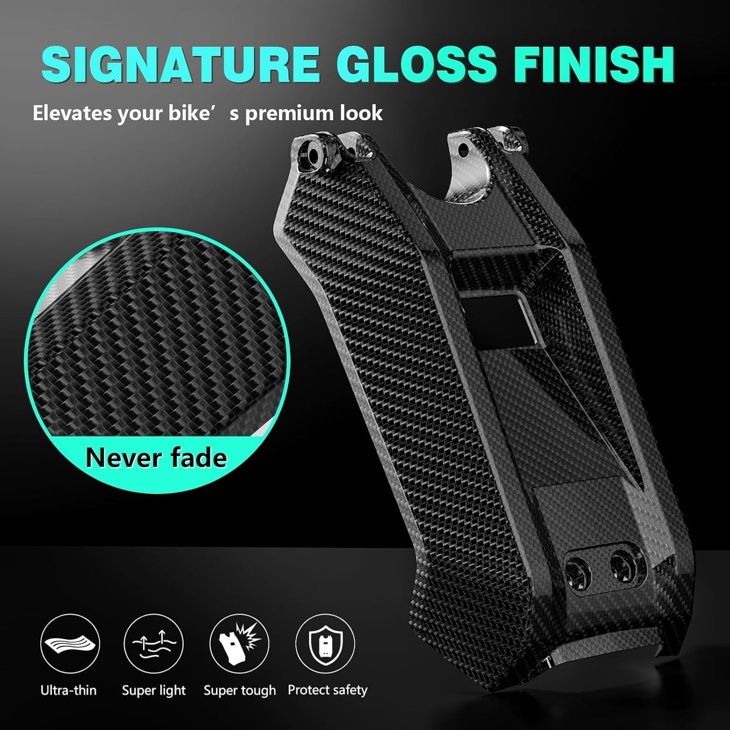 Carbon Fiber Surron Battery Lid