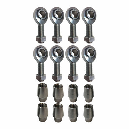4 Link Rod End Kit - 1/2" Chromoly Heim - 1" OD Tubing