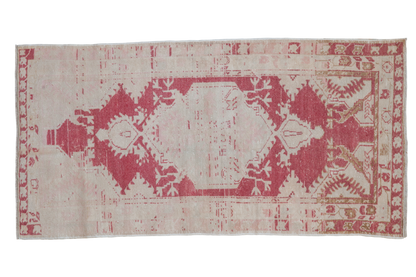 3x6 Vintage Distressed Oushak Rug Runner