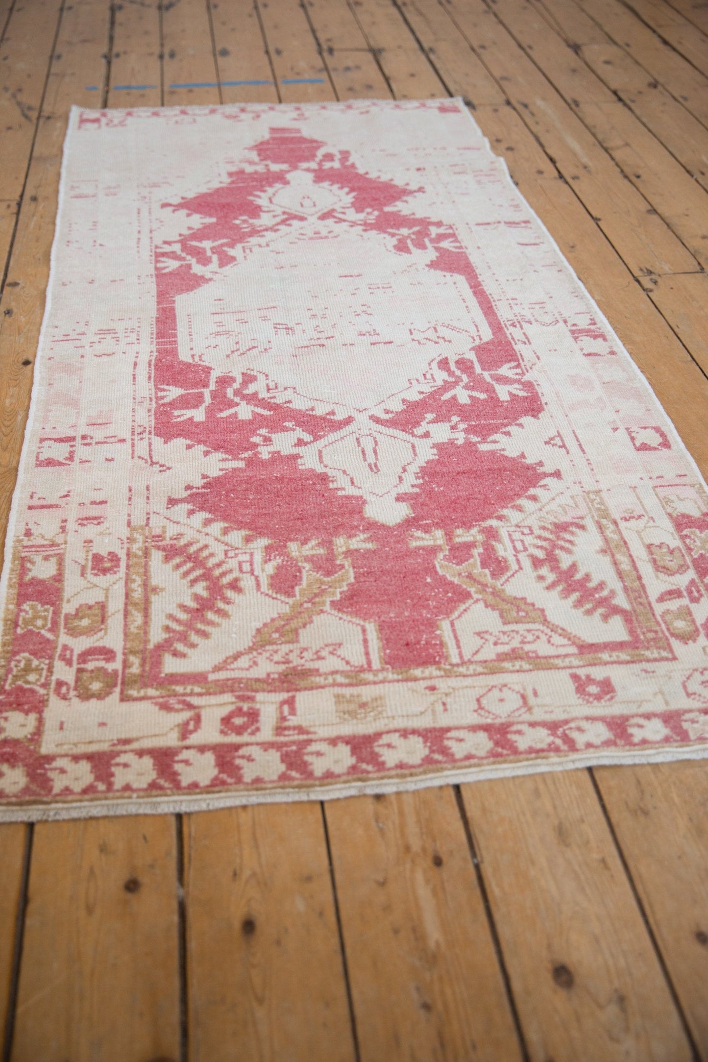 3x6 Vintage Distressed Oushak Rug Runner