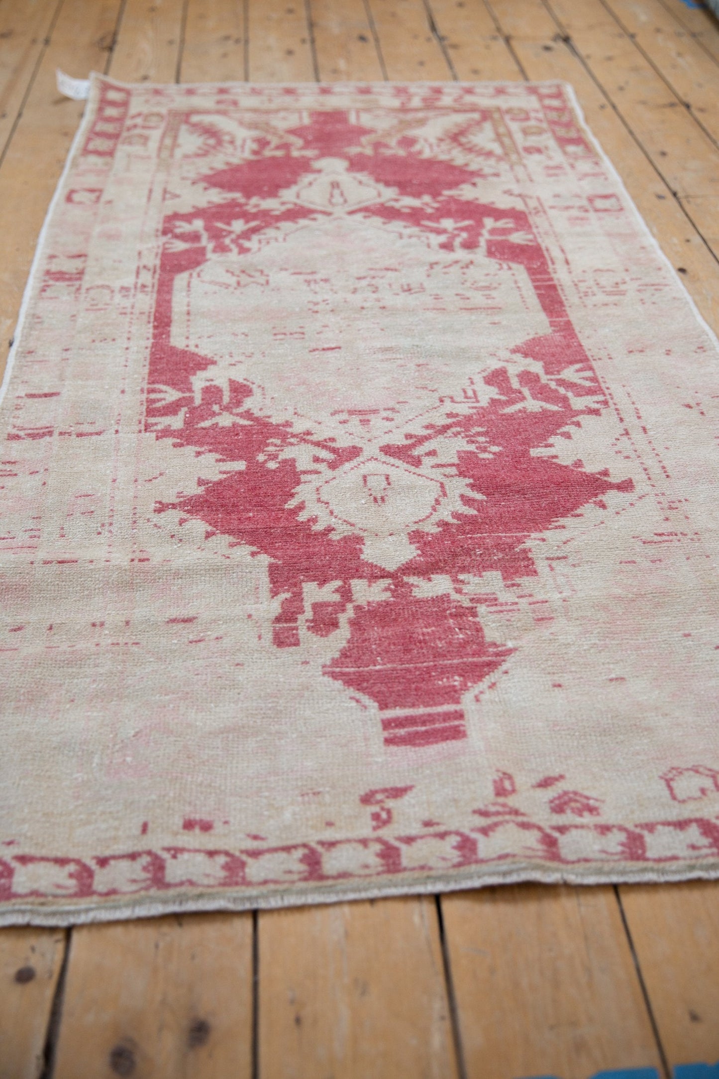 3x6 Vintage Distressed Oushak Rug Runner
