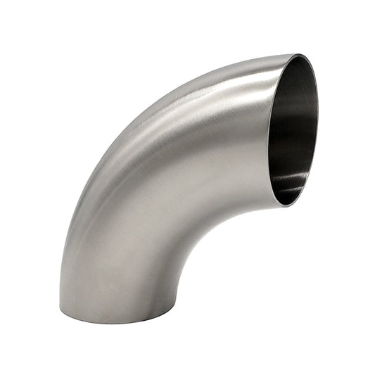 0.500" OD 16ga Butt-Weld 90° Elbow - (2WCL) - Polished OD/ID - 316L Stainless