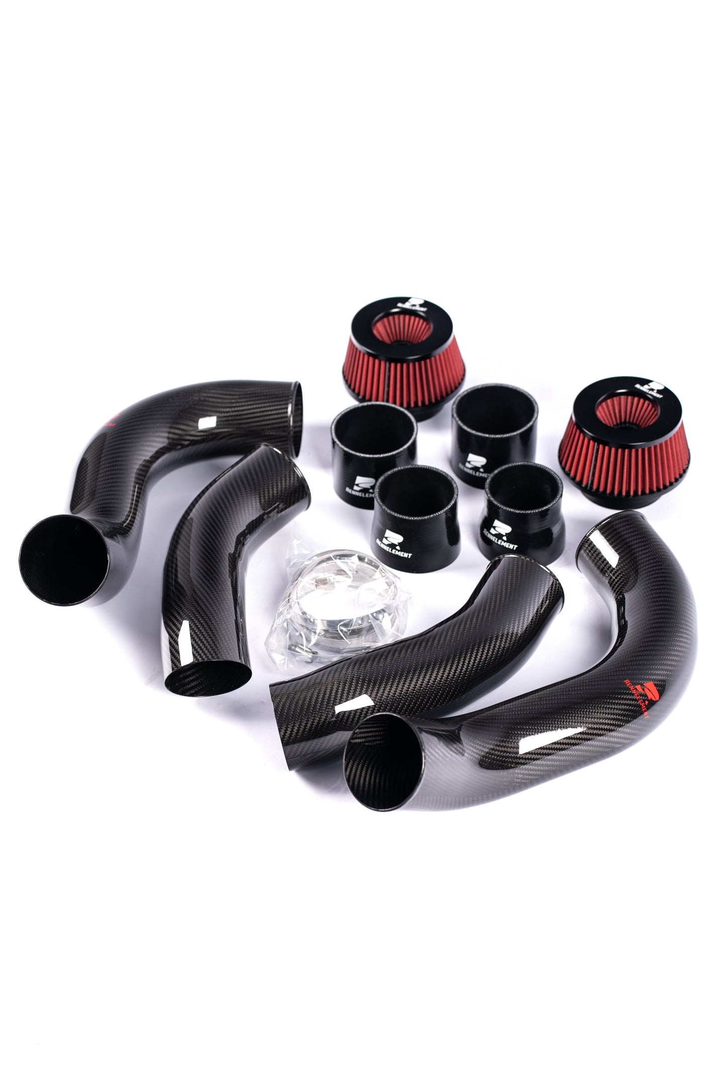 RENNELEMENT G90/G99 M5 BMW Dry Carbon Fiber Front Mount Intake