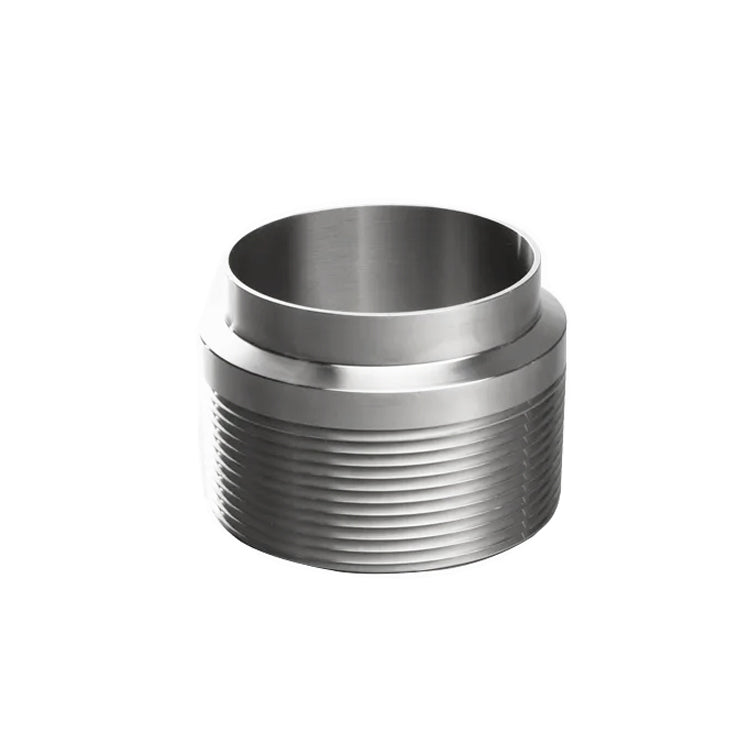 Butt-Weld x Male NPT Adapter - 2.000" OD Butt-Weld x 2" MNPT - (19WB) - 304 Stainless